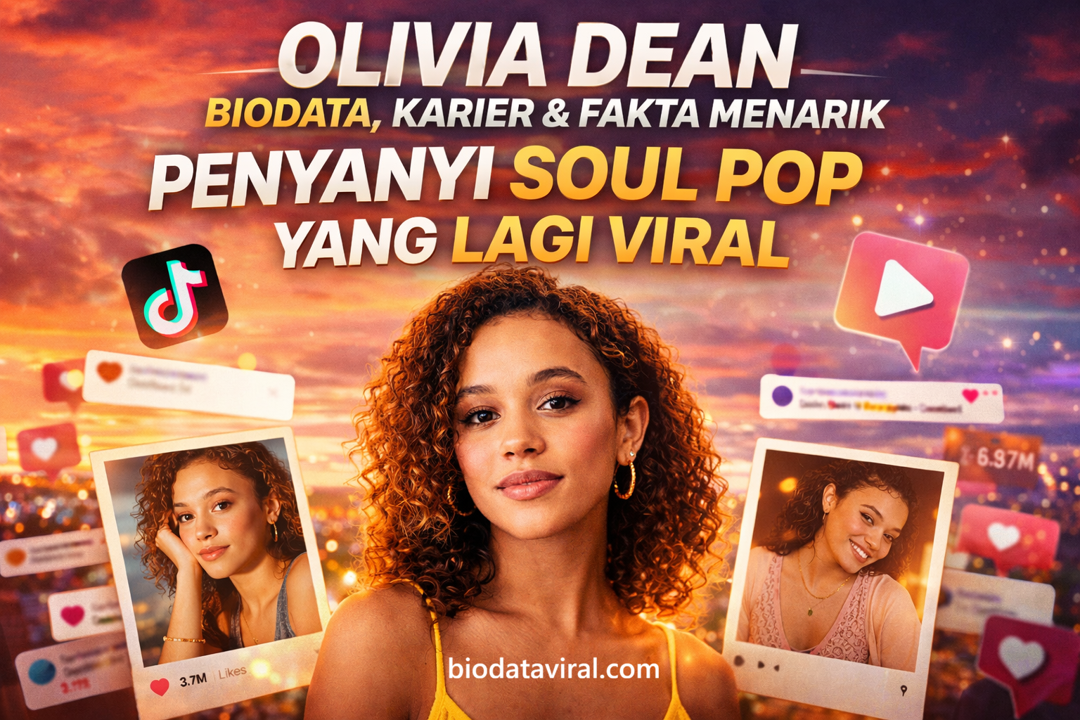 Biodata Olivia Dean: Profil, Karier, dan Fakta Menarik Penyanyi Soul Pop yang Lagi Viral