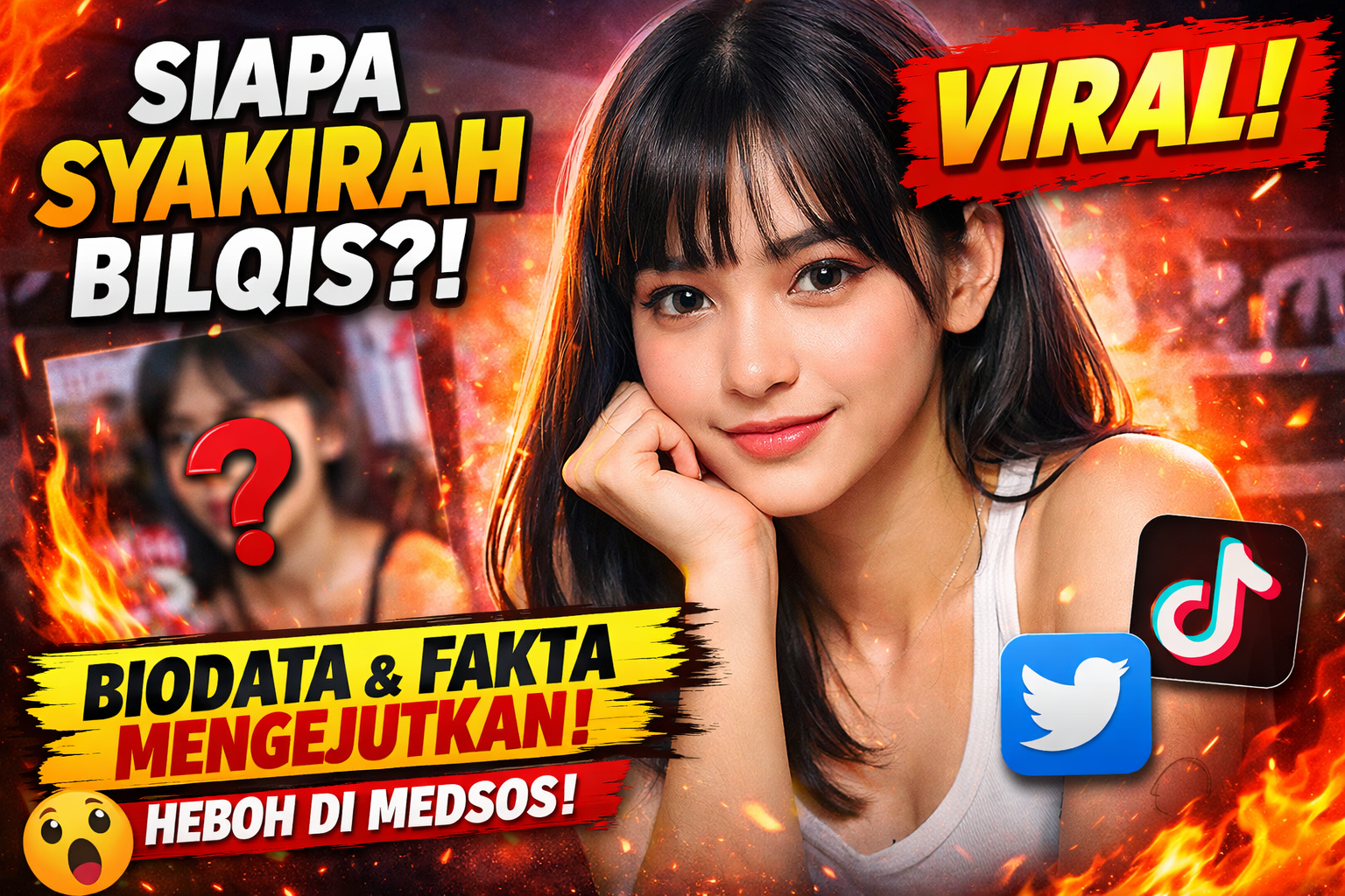 VIRAL! Siapa Sebenarnya Syakirah Bilqis? Biodata, Fakta & Alasan Meledak di TikTok!